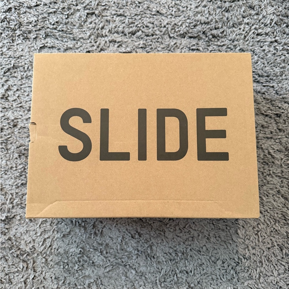Yeezy Slides Empty Shoe Box